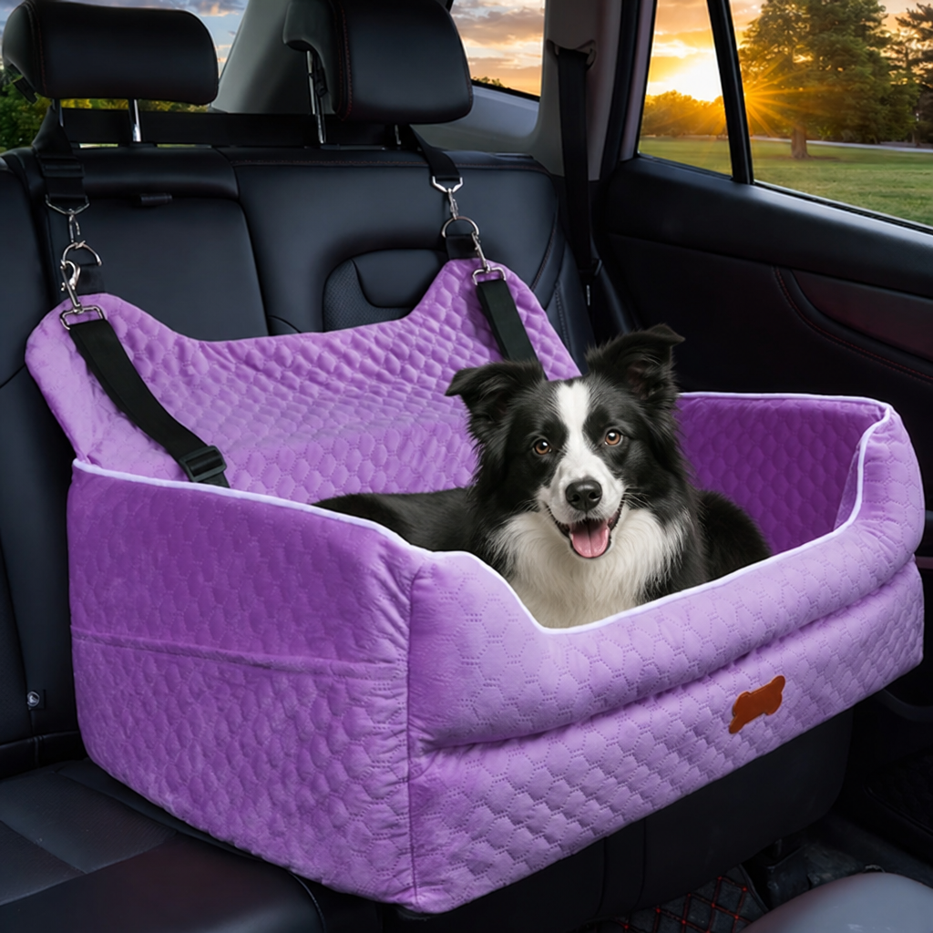 Thick Padded Dog Booster Seat Washable Cover