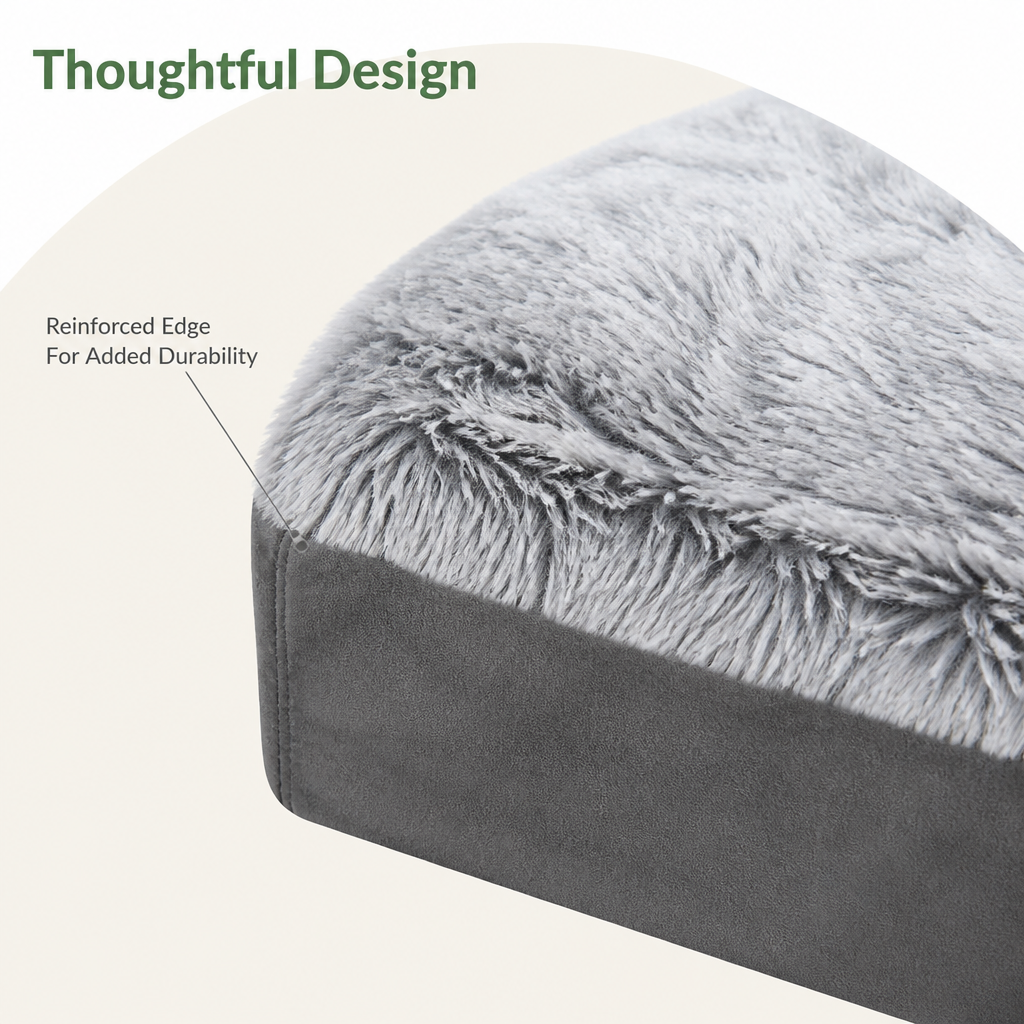 Warm Polyester Fiber Rectangle Dog Bed