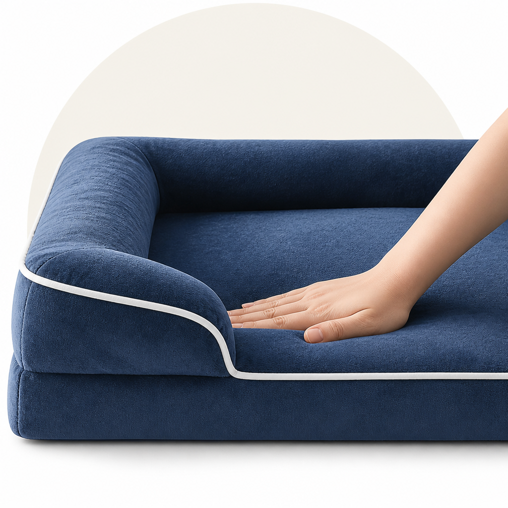 Orthopedic Support Foam Anti-Skid Dog Bed Removable Cover
