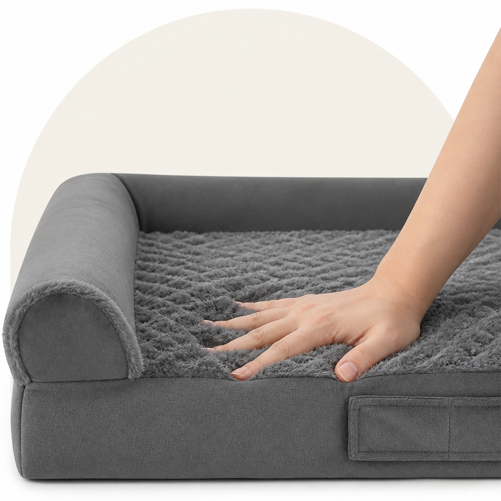 Orthopedic Support Foam Anti-Skid Dog Bed Removable Cover