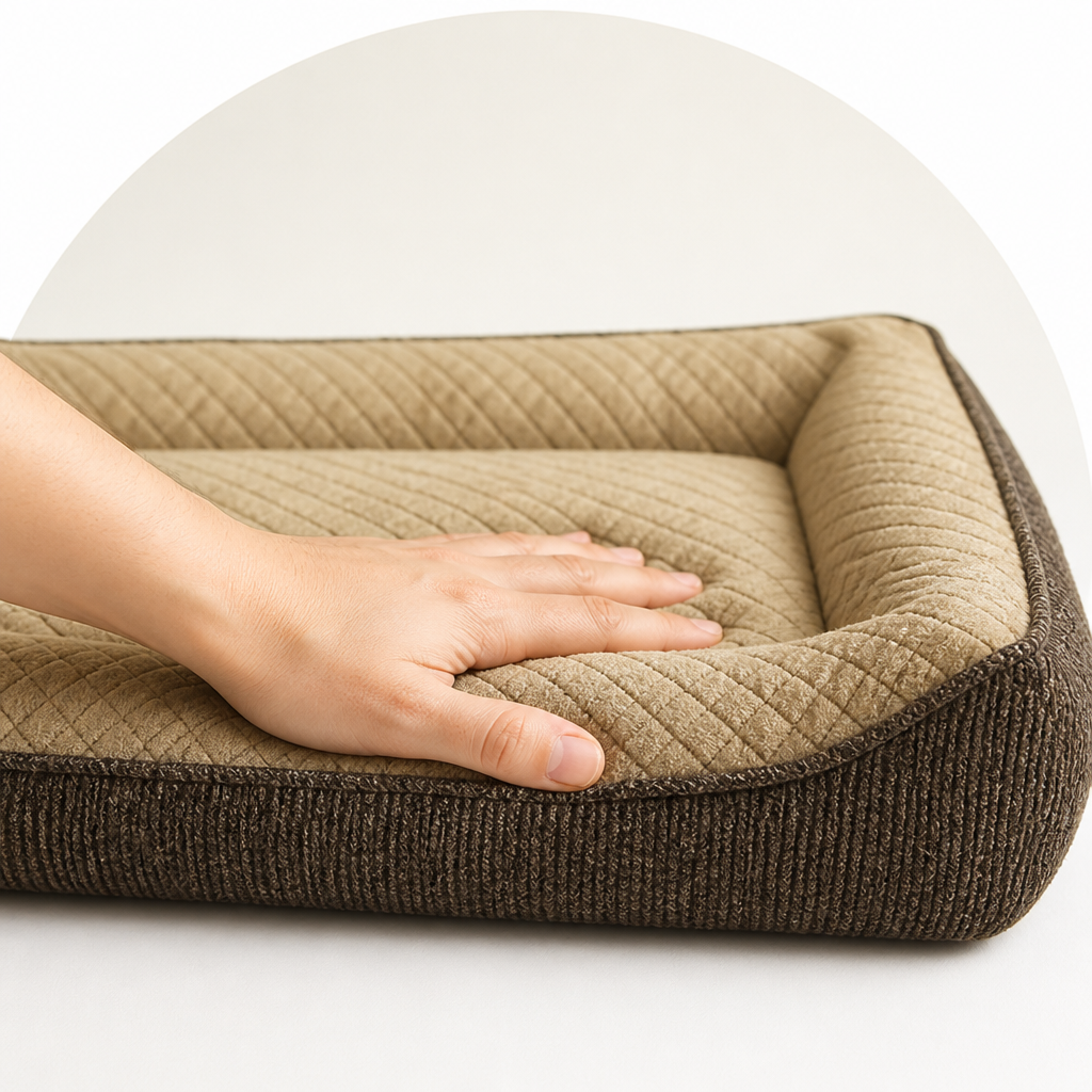 Orthopedic Memory Foam Non-Skid Dog Bed Removable Cover