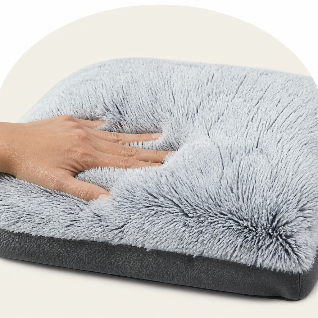 Warm Polyester Fiber Rectangle Dog Bed