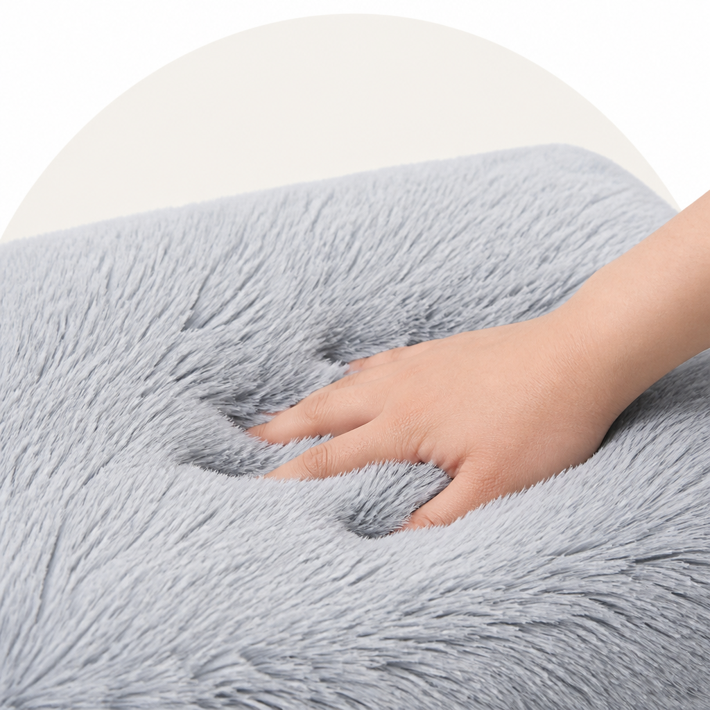 Cozy Plush Dog Bed Removable Cover