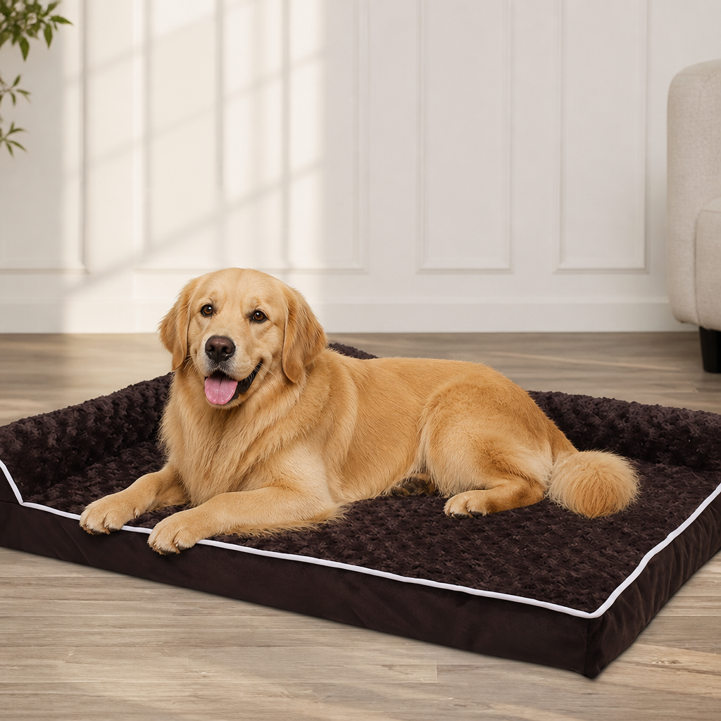 Non-Slip Supportive Sponge Dog Sofa Bed Removable Cover