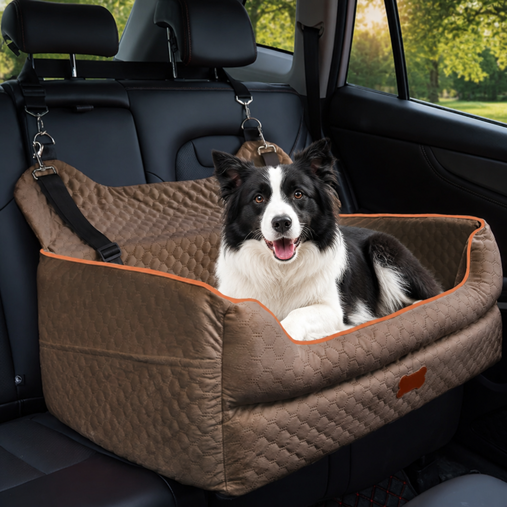 Thick Padded Dog Booster Seat Washable Cover