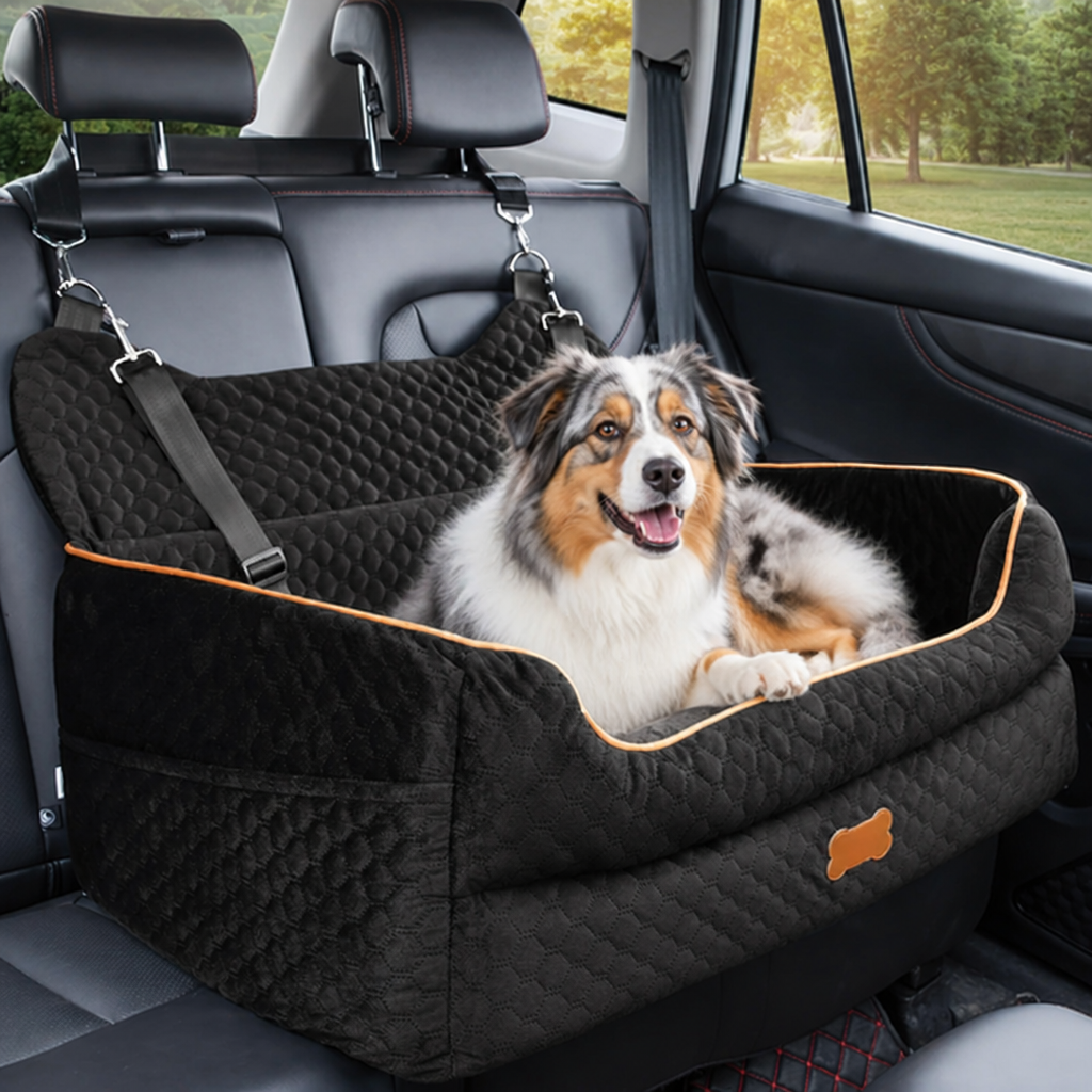 Thick Padded Dog Booster Seat Washable Cover