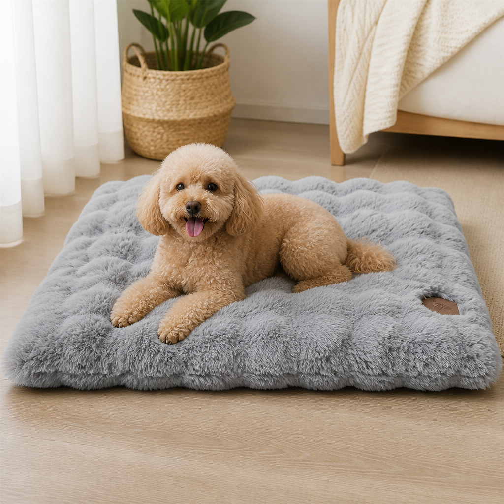 Thick Polyurethane Foam Dog Bed Removable Cover